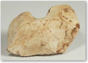 Préhistoire - Encoche en silex Champigny - Néolithique