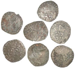 Henri IV - lot de 7 douzains du Dauphiné