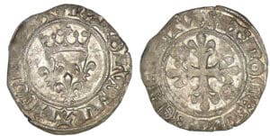 Charles VI - Gros florette (Paris)