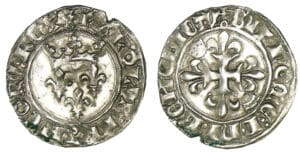 Charles VI - Gros florette (Paris)