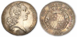 Louis XV - Jeton argent des états de Bretagne 1744
