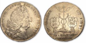 Louis XIV - Jeton argent ville de Rouen 1702