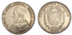 Charles Lothaire Jeton argent Université de Reims 1556