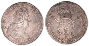 Louis XIV - Ecu aux insignes 1702 A (Paris).