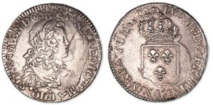 Louis XV - Ecu de France 1721 M (Toulouse).