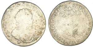 Louis XV - Quart d'écu Vertugadin 1716 B (Rouen)