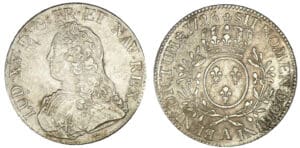 Louis XV - Ecu aux lauriers 1726 A (Paris)