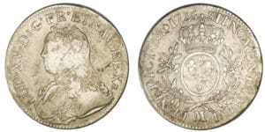 Louis XV - Ecu aux lauriers 1726 M (Toulouse)