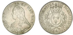 Louis XV - Ecu aux lauriers 1726 A (Paris)