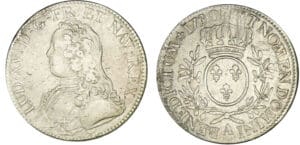 Louis XV - Ecu aux lauriers 1730 A (Paris)