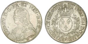 Louis XV - Ecu aux lauriers 1736 A (Paris)