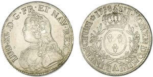 Louis XV - Ecu aux lauriers 1738 A (Paris)