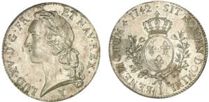 Louis XV - Ecu au bandeau 1742 I (Limoges)