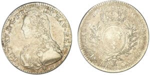 Louis XV - Demi-écu aux lauriers 1728 K (Bordeaux)