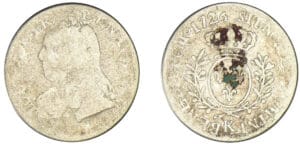 Louis XV - Cinquième d'écu aux lauriers 1726 K (Bordeaux)
