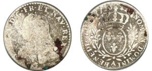 Louis XV - Dixième d'écu aux lauriers 1726 A (Paris)