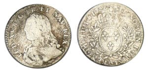 Louis XV - Dixième d'écu aux lauriers 1726 A (Paris)