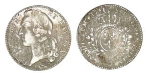 Louis XV - Cinquième d'écu au bandeau 1741 W (Lille)