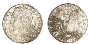 Louis XV - Dixième d'écu au bandeau 1741 B (Rouen)