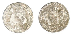 Louis XV - Dixième d'écu au bandeau 1741 O (Riom)