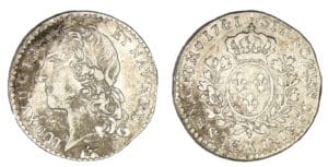 Louis XV - Dixième d'écu au bandeau 1741 X (Amiens)