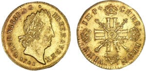 Louis XIV - Louis d'or aux 8 L et aux insignes 1701 9 (Rennes)
