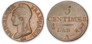 5 ctes Dupré petit module An 4 A (Paris)