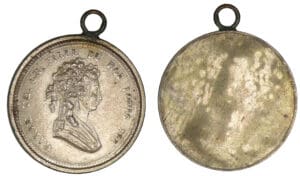 Médaille bi-métallique de Marie Thérèse Charlotte 1793
