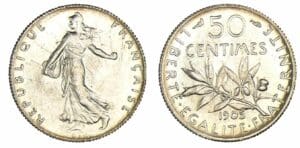 50 centimes Semeuse 1905