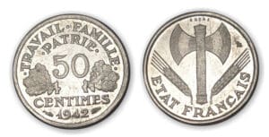 1/2 fr Bazor 1942 essai Piéfort