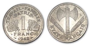 1 fr Bazor 1942 essai Piéfort