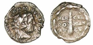 Commode - Denier (192, Rome) Massue