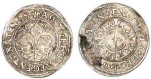 Alsace - Strasbourg - Gros d'argent à la fleur de lis