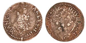 Champagne - Charles II de Gonzague - Double tournois 1639