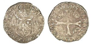 Dombes - Henri II de Montpensier - Douzain 1597 (Trévoux)