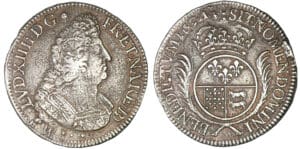 Louis XIV - Ecu aux Palmes du Béarn 1694 (Pau)