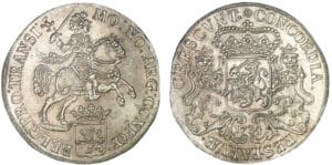 Pays-Bas - Overijsel - Ducaton 1734 - Trésor du Vligenhart