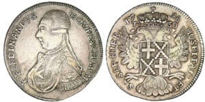 Ordre de Malte - Ferdinand Hompesch - 30 tari 1798