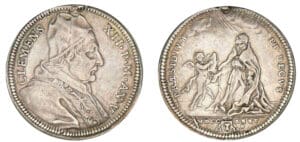 Italie - Etat papal - Clément VII - Teston 1735