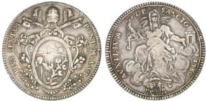 Italie - Etat papal - Pie VI - Scudo 1780 (Rome)