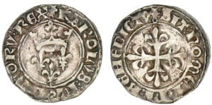 Charles VI - Gros florette (Paris)