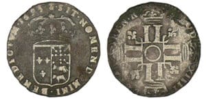 Louis XIV - Sol de 15 deniers de Béarn 1693 (Pau)