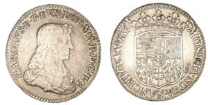 Lorraine - Charles IV - Demi teston 1666 (Nancy)