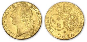 Louis XV - Louis d'or au bandeau 1747 & (Aix)