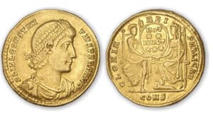 Constance II - Solidus (340-351, Constantinople) Rome et Constantinople