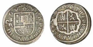 Espagne - Philippe IV - Real 1652 BR (Ségovie)