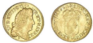 Louis XIV - Louis d'or à l'écu 1690 & (Aix)