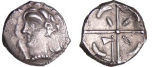 Tectosages - Drachme à la tête romanisée (121-52 av J.-C.)
