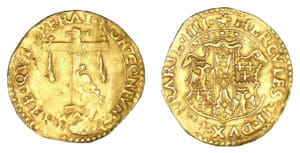 Italie - Ferrara - Ercole II - Ecu d'or