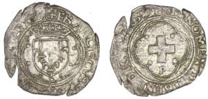 François 1er - Douzain à la croisette P (Dijon)